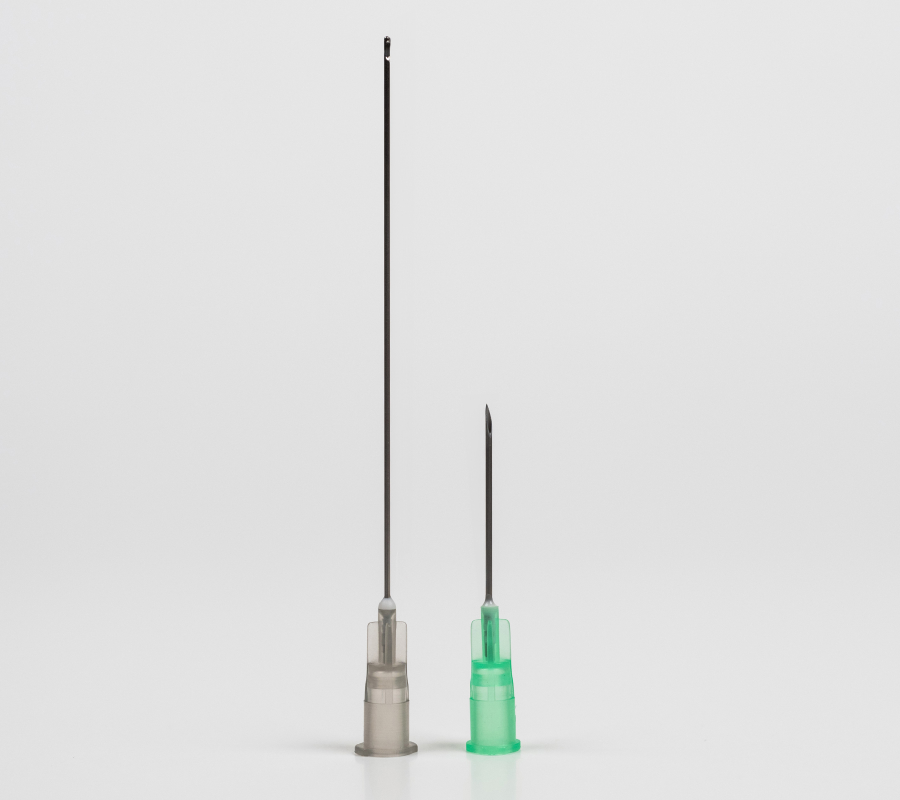 Набор GLIDELINE - канюля U-типа 22G (0,7 мм) х 70 мм с иглой 21G (0,8 мм) х 25 мм, 1 шт